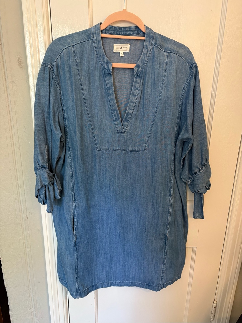 Lou & Grey soft denim dress - Blue
